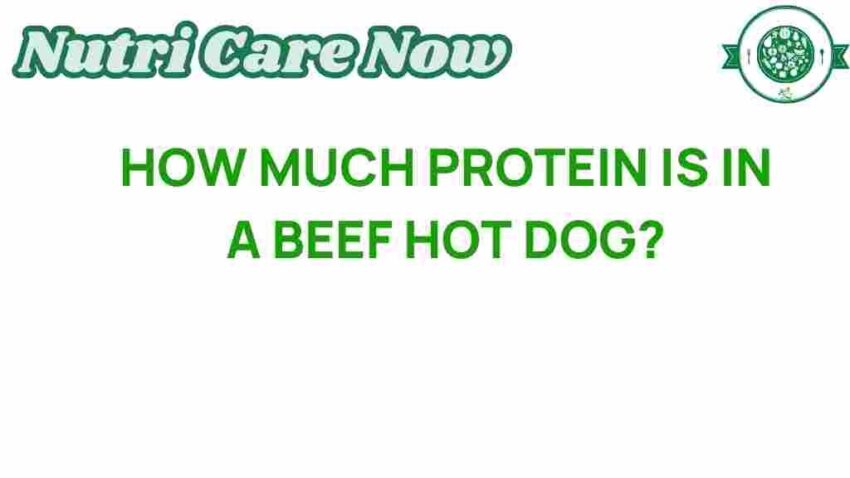 Hot Dog Protein: The Surprising Nutritional Truth & Expert Guide