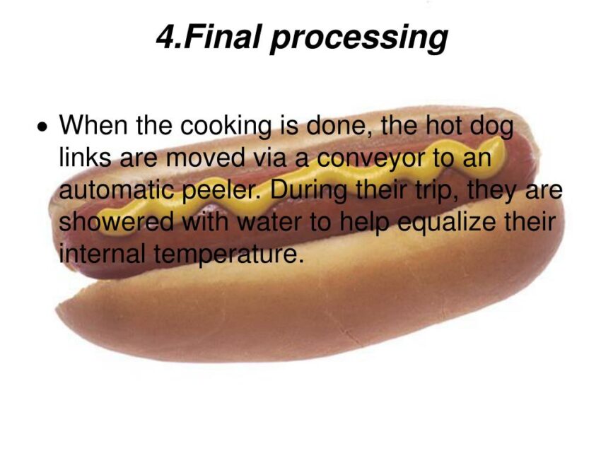 Mastering the Hot Dog Process: From Ingredients to Perfection
