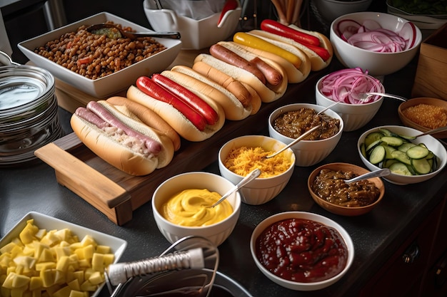 The Ultimate Hot Dog Bar Guide: Toppings, Ideas & Expert Tips
