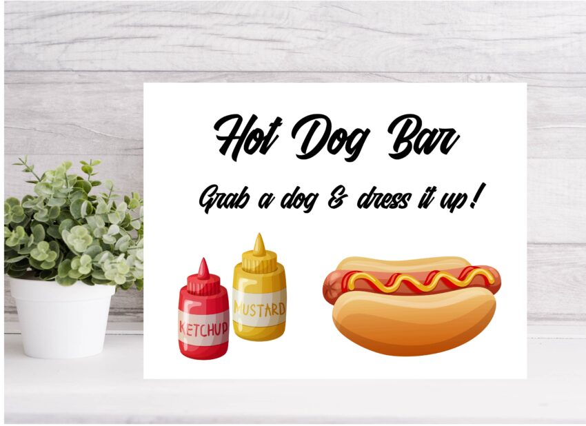 Hot Dog Bar Sign: The Ultimate Guide to Crafting the Perfect Display