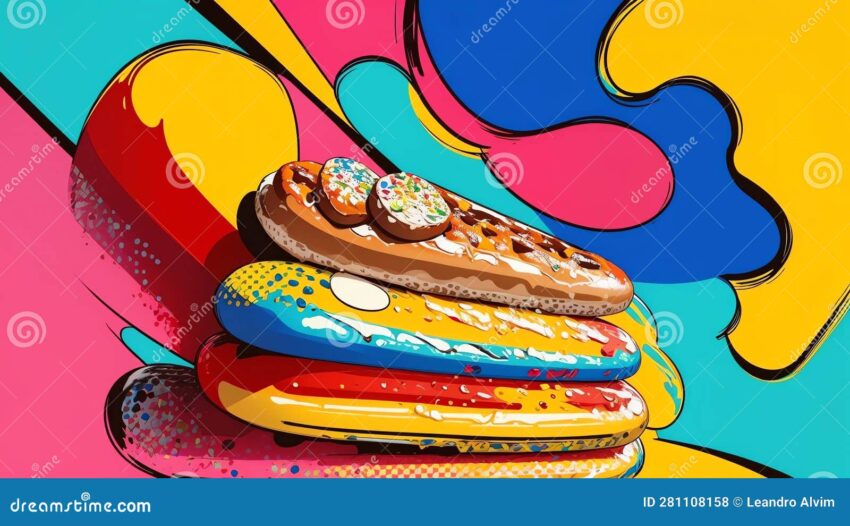 Hot Dog Pop Art: A Deliciously Deep Dive into Kitsch Culture