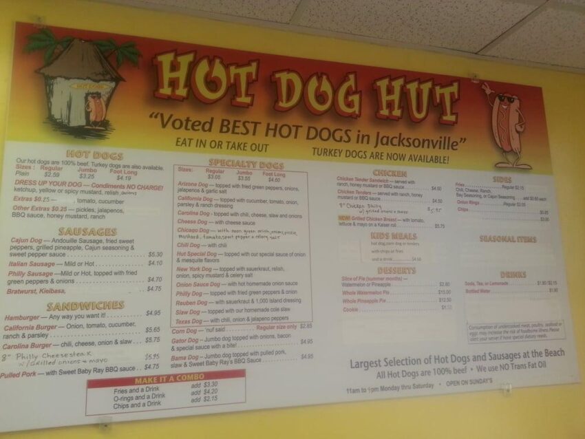 Hot Dog Hut Cafe Menu: Your Ultimate Guide to Deliciousness
